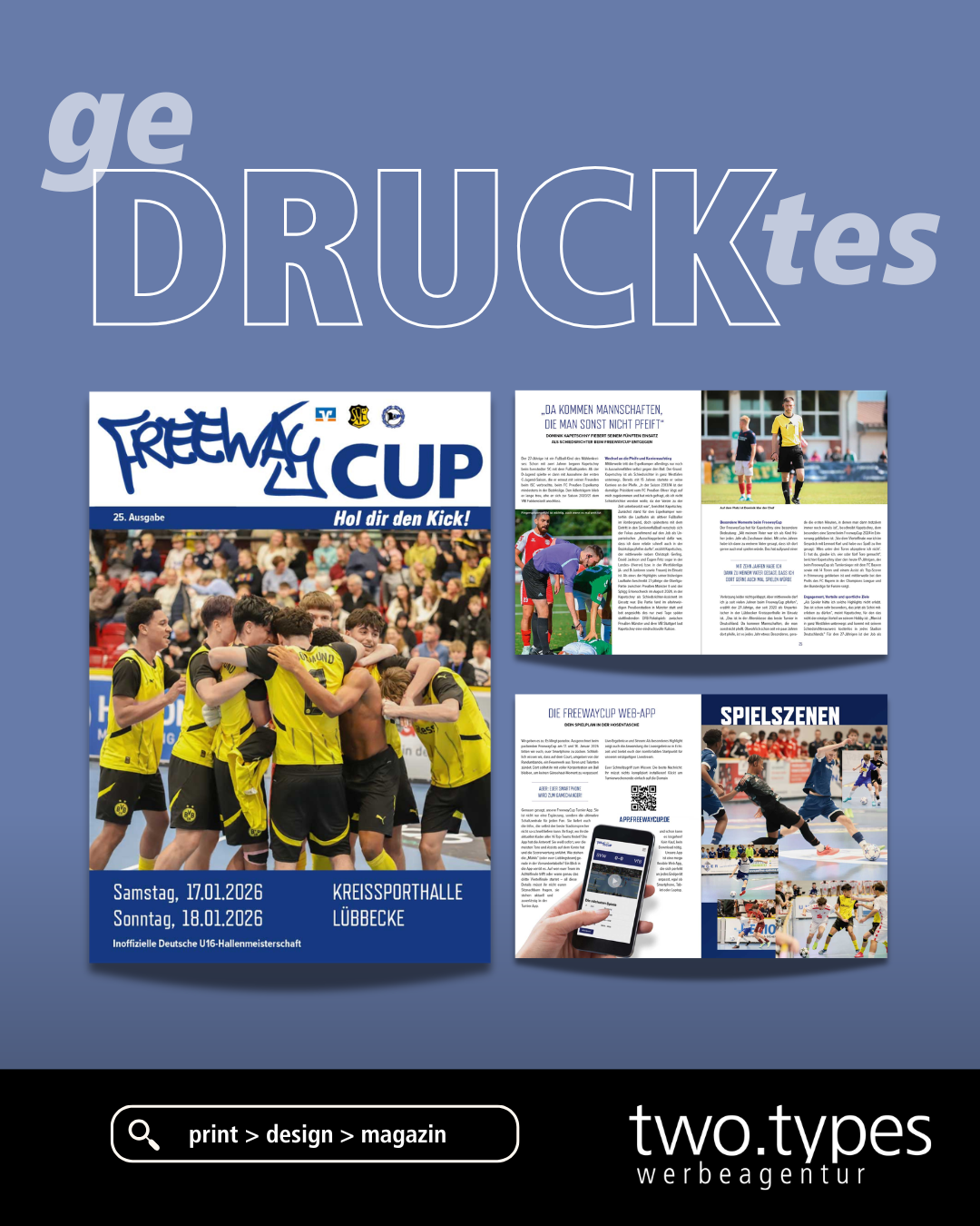 Turniermagazin für den FreewayCup
